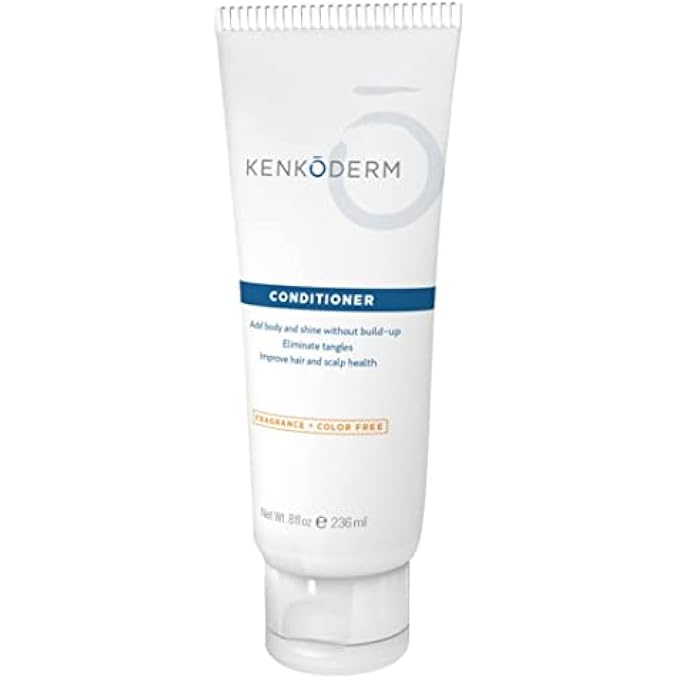 KENKODERM CONDITIONER FOR SENSITIVE HAIR AND SKIN - 8 OZ | 1 TUBE | DERMATOLOGIST DEVELOPED | FRAGRANCE + COLOR FREE - Image 2